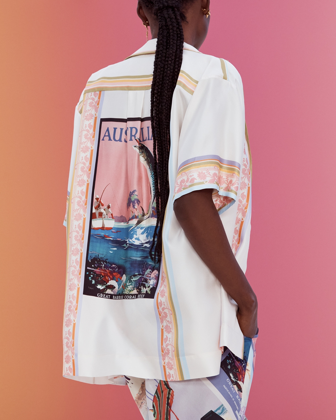 IN THE DETAIL: LOOK 4 RESORT READY TO WEAR 2022, THE POSTCARD 