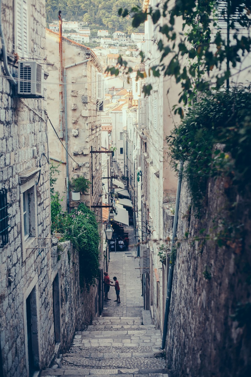 Exploring the stone streets of Dubrovnik 
