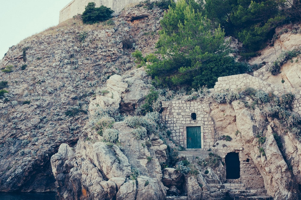 Little doors built into the sides of mountains – Dubrovnik 